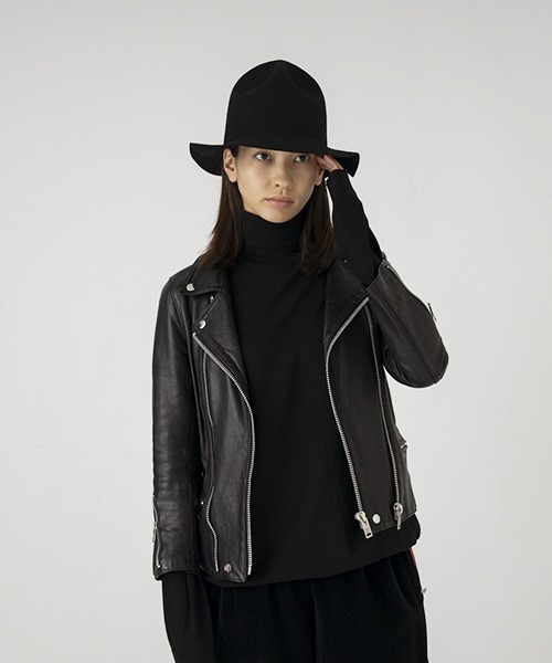 SUBLIME（サブライム）の「【SUBLIME / サブライム】フェルト トラベル マウンテンハット キャンプ アウトドア ユニセックス 大人カジュアル（ハット・レディース・オリーブ/ブラック/ダークグレー/モカ・FREE）」の5枚目の写真