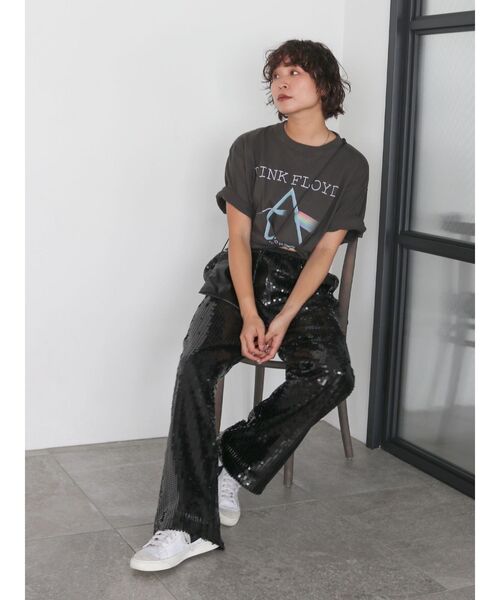 Ungrid（アングリッド）の「スパンコールパンツ（その他パンツ・レディース・アイボリー/ブラック・FREE）」の12枚目の写真