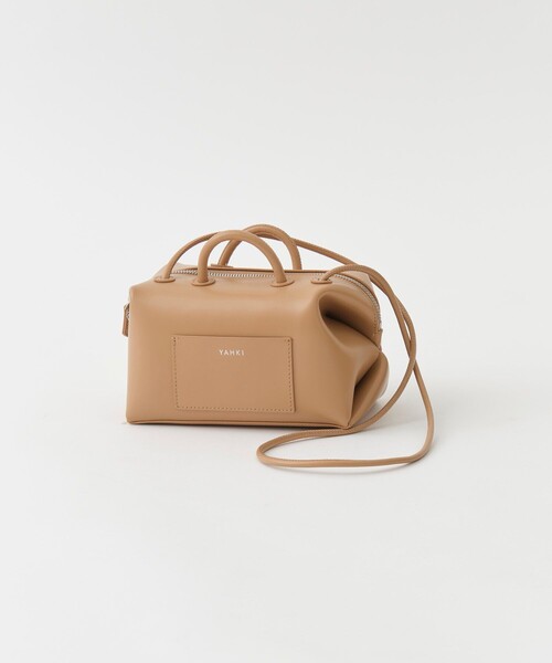 YAHKI(ヤーキ)の「【YAHKI/ヤーキ】YH-622/ミニボストンショルダーバッグ(ショルダーバッグ・レディース・アイボリー/ベージュ/ブラック・FREE)」の3枚目の写真