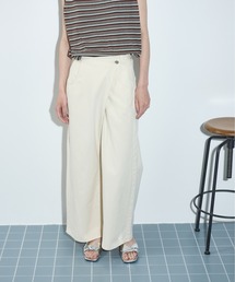 THE YOn | クロスウエストアシメラップデニムパンツ(デニムパンツ)