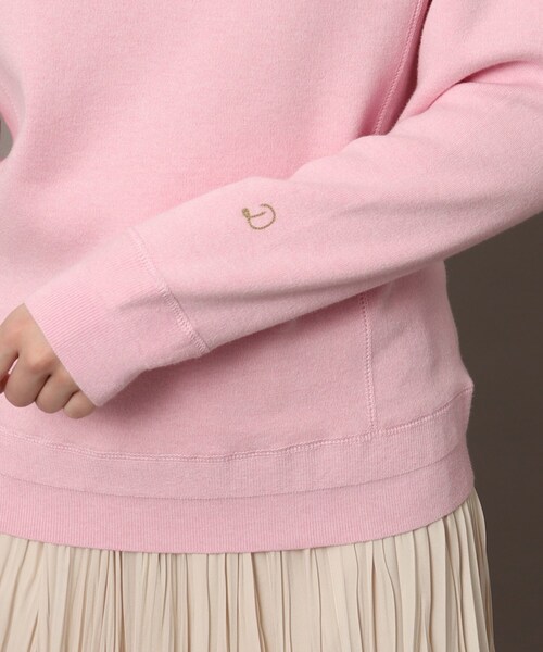 DRESSTERIOR（ドレステリア）の「ウォッシャブルコットンカシミヤニット（ニット/セーター・レディース・ブラック/オフホワイト/ベビーピンク/ライトブルー・40/38/36/34）」の16枚目の写真