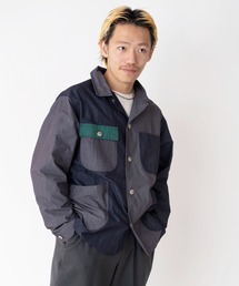 ロクヨンクロスハーフムーンポケットカバーオール