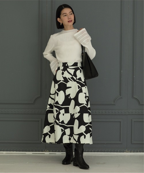 OPAQUE.CLIP（オペークドットクリップ）の「◆【A4収納可】バイカラートートバッグ/通勤・セレモニー対応（トートバッグ・レディース・ベージュ系その他7/イエロー系4/ブラック・00）」の8枚目の写真