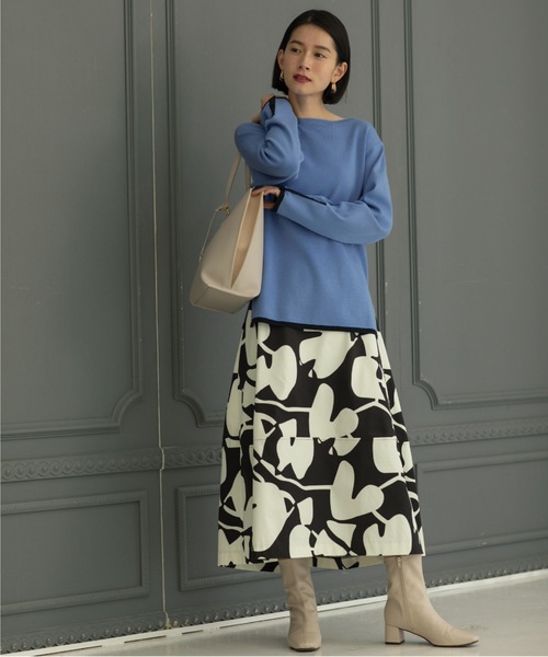 OPAQUE.CLIP（オペークドットクリップ）の「◆【A4収納可】バイカラートートバッグ/通勤・セレモニー対応（トートバッグ・レディース・ベージュ系その他7/イエロー系4/ブラック・00）」の10枚目の写真