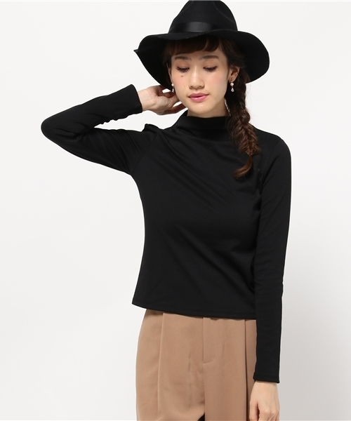 BLONDY ReLISH（ブロンディリリッシュ）の「ライトポンチハイネック（Tシャツ/カットソー・レディース・オフホワイト/グレー/ライトブルー/ブラック・FREE）」の13枚目の写真