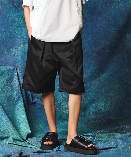 MAISON SPECIAL(メゾンスペシャル)の「《UNISEX》【LIMITED EDITION】2WAY Baggy Pants/2WAYバギーパンツ【MAISON SPECIAL/メゾンスペシャル】■セットアップ対応■(その他パンツ・メンズ・ブラック/マルチ/ベージュ/ダークブラック/チャコールグレー/キャメル・0/1)」の2枚目の写真