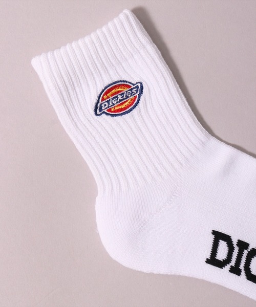 Dickies（ディッキーズ）の「(GA)【Dickies】【3足セット】ブランドロゴマーク クォーターソックス（ソックス/靴下・メンズ・ブラック/オフホワイト・23-25cm/25-27CM）」の7枚目の写真