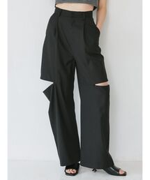MURUA | カットアウトタックパンツ(その他パンツ)