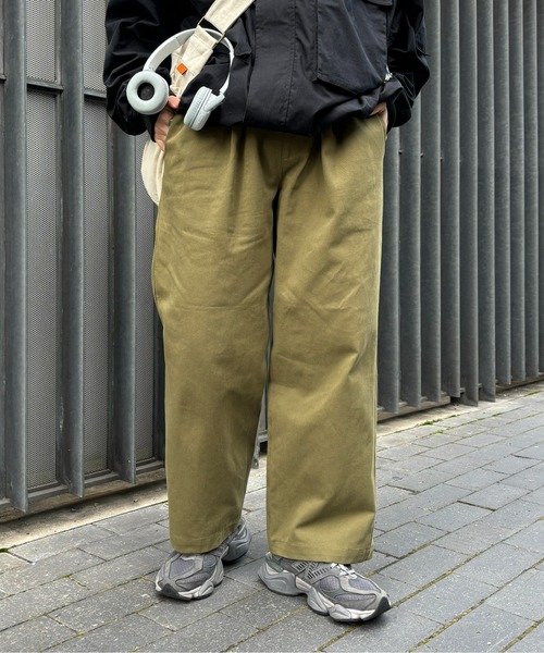 CPCM（シーピーシーエム）の「ツイルスケートパンツ（その他パンツ・メンズ・ブラック/カーキ/アイボリー/ベージュ/ネイビー・M/L）」の4枚目の写真