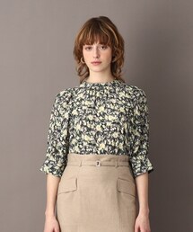 DRESSTERIOR | 【洗える/大人フェミニン】イペカフラワープリントボリュームスリーブブラウス(シャツ/ブラウス)