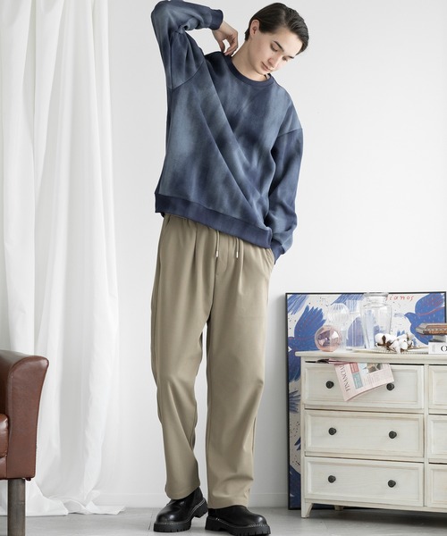 aimoha(アイモハ)の「aimoha men TIE DEY SWEAT タイダイ染めスェット(スウェット・メンズ・ネイビー/ホワイト/ブルー・LARGE/X-LARGE/XX-LARGE/XXX-LARGE/XXXX-LARGE)」の15枚目の写真