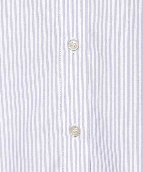 mysty woman(ミスティウーマン)の「クイックドライバンドカラーボリュームシャツ 104668(シャツ/ブラウス・レディース・オフホワイト/ベージュ系その他/ブルー系その他・FREE)」の21枚目の写真