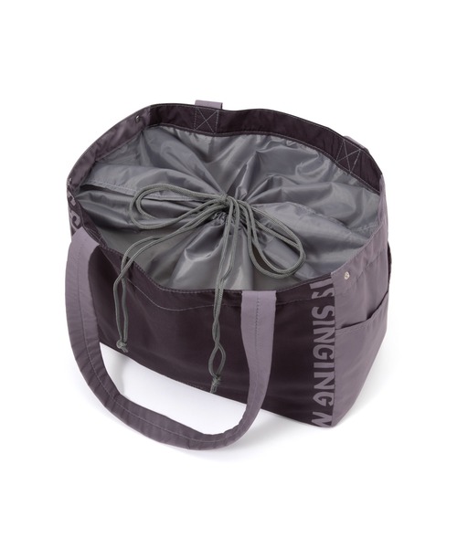 Francfranc（フランフラン）の「バイカラー 保冷レジカゴバッグ ブラック（トートバッグ・レディース・ブラック・FREE）」の8枚目の写真