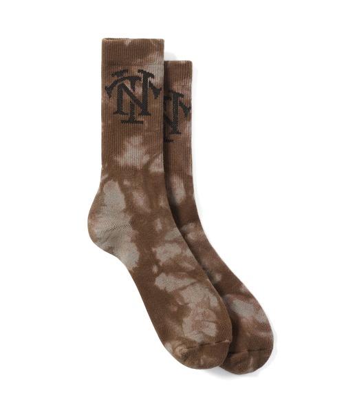thisisneverthat（ディスイズネバーザット）の「Tie Dye Socks（ソックス/靴下・メンズ・ブラウン/マルチ・FREE）」の5枚目の写真