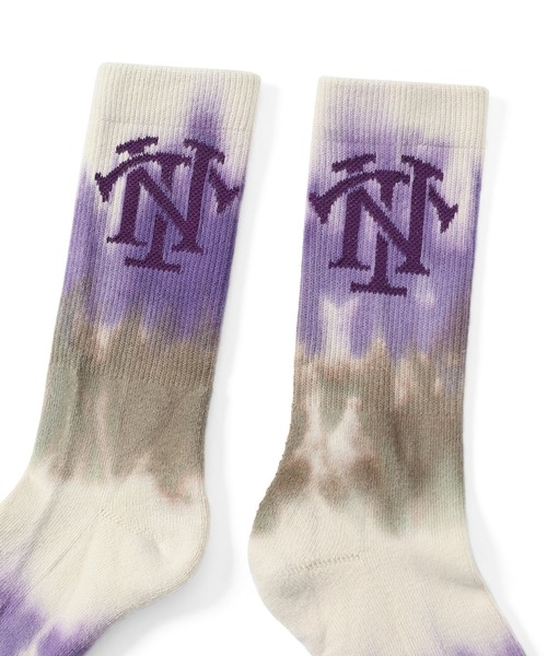 thisisneverthat（ディスイズネバーザット）の「Tie Dye Socks（ソックス/靴下・メンズ・ブラウン/マルチ・FREE）」の3枚目の写真