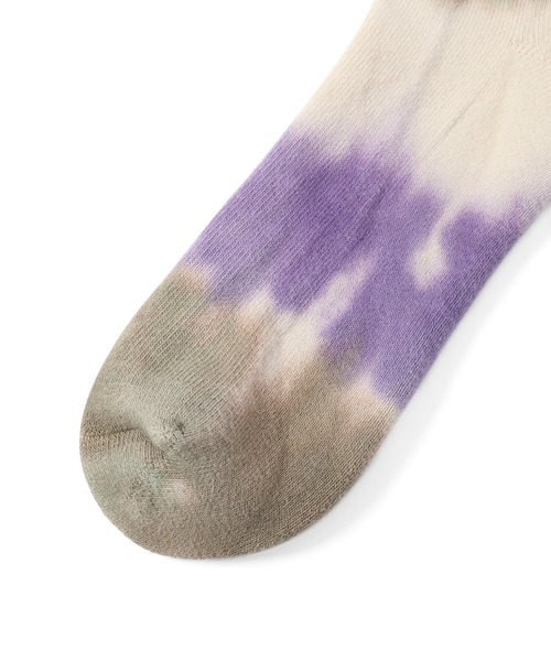 thisisneverthat（ディスイズネバーザット）の「Tie Dye Socks（ソックス/靴下・メンズ・ブラウン/マルチ・FREE）」の4枚目の写真