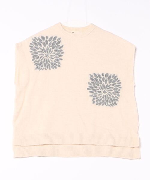 【BARNDOOR】ダリア柄 ベスト（ベスト）｜BARNDOOR（バーンドア）