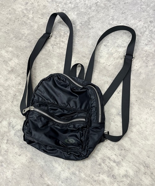 WHO'S WHO gallery（フーズフーギャラリー）の「【SLOPPY/スロッピー】ミニミニリュック（バックパック/リュック・レディース・ブラック/ライトグレー/オフホワイト/ミント/シルバー/ブラック系その他・FREE）」の11枚目の写真