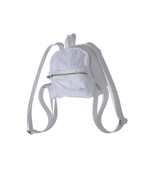 WHO'S WHO gallery（フーズフーギャラリー）の「【SLOPPY/スロッピー】ミニミニリュック（バックパック/リュック・レディース・ブラック/ライトグレー/オフホワイト/ミント/シルバー/ブラック系その他・FREE）」の19枚目の写真