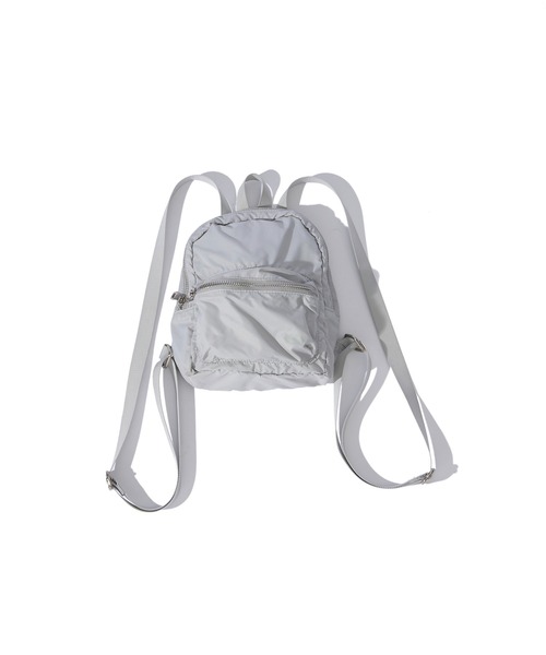 WHO'S WHO gallery（フーズフーギャラリー）の「【SLOPPY/スロッピー】ミニミニリュック（バックパック/リュック・レディース・ブラック/ライトグレー/オフホワイト/ミント/シルバー/ブラック系その他・FREE）」の21枚目の写真