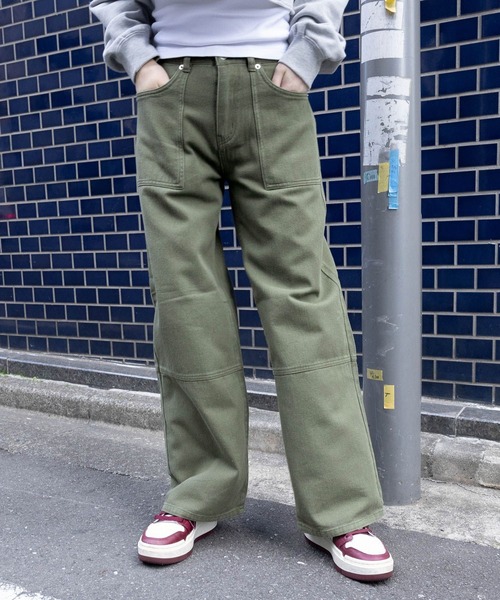 3.3 Field Trip （3.3フィールドトリップ）の「3.3 Field Trip／スカート SET パンツ /レイヤード/3WAY/ラップ/取り外し可能/2994159（デニムパンツ・レディース・ベージュ/ブラック/カーキ・MEDIUM/LARGE）」の7枚目の写真