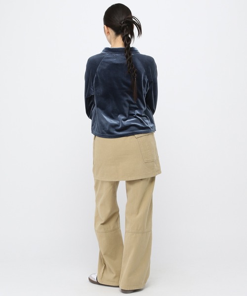 3.3 Field Trip （3.3フィールドトリップ）の「3.3 Field Trip／スカート SET パンツ /レイヤード/3WAY/ラップ/取り外し可能/2994159（デニムパンツ・レディース・ベージュ/ブラック/カーキ・MEDIUM/LARGE）」の15枚目の写真