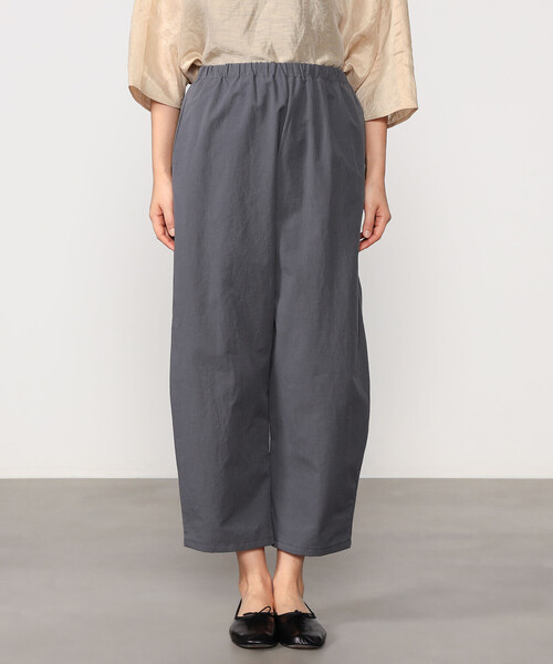 apuntob（アプントビー）の「apuntob | コットン ワイドイージーパンツパンツ WOMEN（その他パンツ・レディース・イエロー/グレー・2）」の8枚目の写真