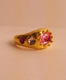 whim | 【NEW】Big Stone Embed Ring(リング)