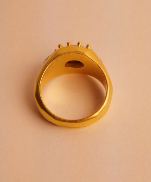 whim(ウィム)の「【NEW】Big Stone Embed Ring(リング・レディース・ゴールド/シルバー/シルバー系その他/ゴールド系その他・#9/#13)」の19枚目の写真