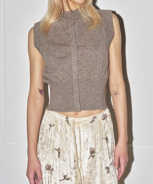 TODAYFUL　Compact Knit Vest コンパクトニットベスト/12420515