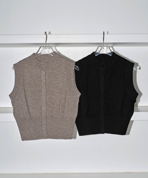 TODAYFUL Purewool 2way Vest グレー TODAYFUL Purewool 2way Vest グレー