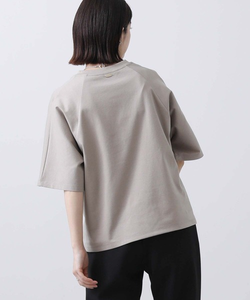 Gready Brilliant(グレディブリリアン)の「ARDELAYロゴTシャツ(Tシャツ/カットソー・レディース・オフホワイト/モカ・38)」の22枚目の写真