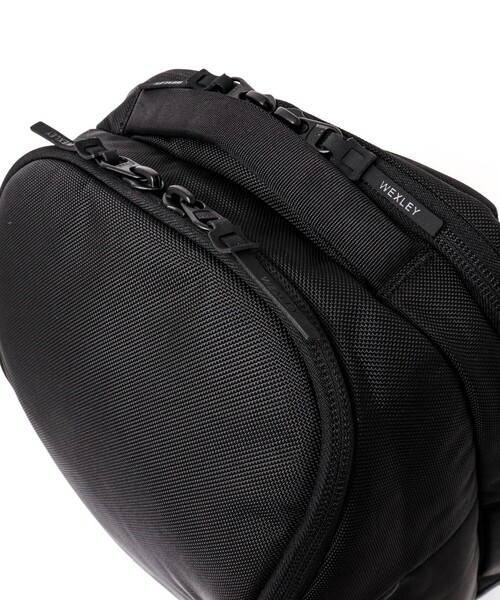 WEXLEY(ウェクスレイ)の「【WEXLEY/ウェクスレイ】GYM CORDURA BALLISTIC GBP100 バックパック(バックパック/リュック・メンズ・ブラック・FREE)」の4枚目の写真