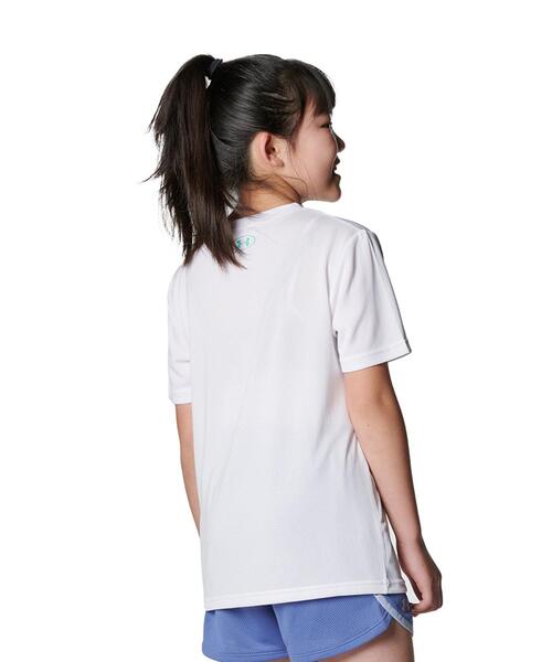 UNDER ARMOUR（アンダーアーマー）の「UAスピードストライド グラフィック ショートスリーブTシャツ（トレーニング/KIDS）（Tシャツ/カットソー・キッズ・ホワイト・140cm/150cm/160cm/120cm/130cm）」の5枚目の写真