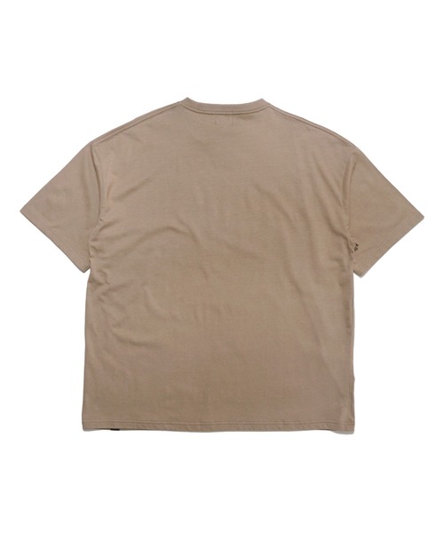 CAMP7(キャンプセブン)の「CAMP7 PRINT TEE(Tシャツ/カットソー・メンズ・グリーン/ホワイト/モカ・LARGE/MEDIUM/X-LARGE)」の4枚目の写真