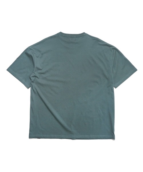 CAMP7(キャンプセブン)の「CAMP7 PRINT TEE(Tシャツ/カットソー・メンズ・グリーン/ホワイト/モカ・LARGE/MEDIUM/X-LARGE)」の5枚目の写真
