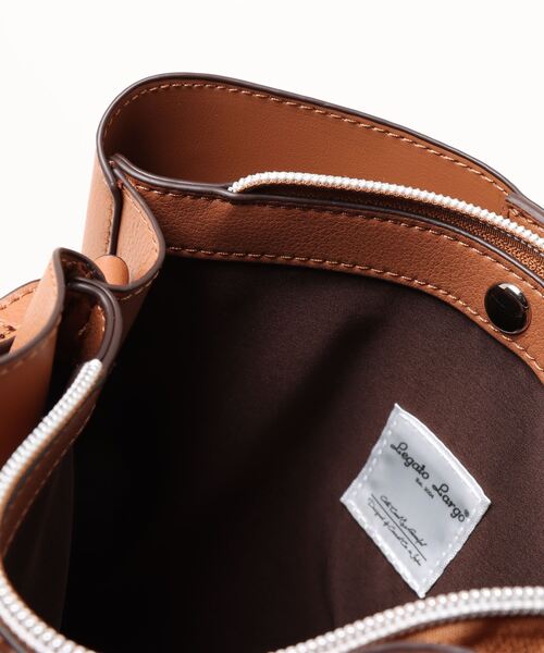 Legato Largo（レガートラルゴ）の「Legato Largo / かるいかばん　縦型ショルダー / LG-P0116（ショルダーバッグ・レディース・ブラック/アイボリー/ベージュ/ラベンダー/イエロー/キャメル/ベージュ系その他/オリーブ/ライトブルー・ONESIZE）」の18枚目の写真