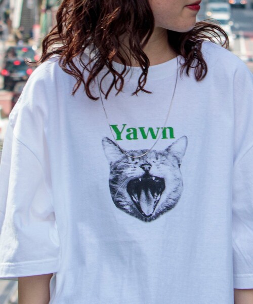 GLOSTER(グロスター)の「【新柄追加】【GLOSTER/グロスター】DOG&CAT 犬猫プリントTシャツ(Tシャツ/カットソー・メンズ・ホワイト系その他2/ホワイト系その他7/ホワイト系その他3/ホワイト系その他/ホワイト系その他6/ホワイト系その他5/ホワイト系その他4/その他・S/L/M)」の15枚目の写真