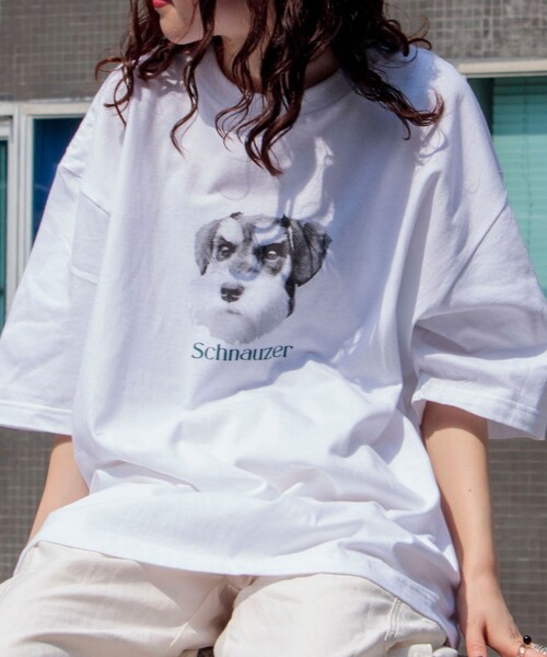 GLOSTER(グロスター)の「【新柄追加】【GLOSTER/グロスター】DOG&CAT 犬猫プリントTシャツ(Tシャツ/カットソー・メンズ・ホワイト系その他2/ホワイト系その他7/ホワイト系その他3/ホワイト系その他/ホワイト系その他6/ホワイト系その他5/ホワイト系その他4/その他・S/L/M)」の19枚目の写真