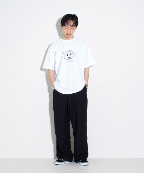 GLOSTER(グロスター)の「【新柄追加】【GLOSTER/グロスター】DOG&CAT 犬猫プリントTシャツ(Tシャツ/カットソー・メンズ・ホワイト系その他2/ホワイト系その他7/ホワイト系その他3/ホワイト系その他/ホワイト系その他6/ホワイト系その他5/ホワイト系その他4/その他・S/L/M)」の20枚目の写真