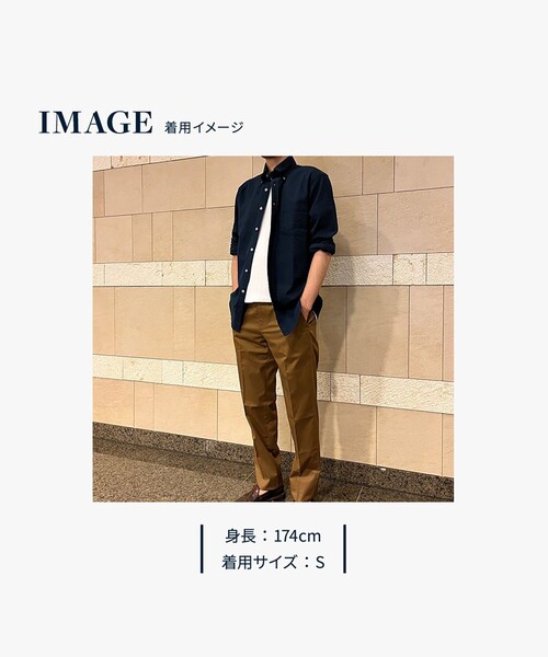 BROOKS BROTHERS(ブルックスブラザーズ)の「ストレッチコットン シアサッカー ソリッド カジュアルシャツ Regular Fit(シャツ/ブラウス・メンズ・ネイビー・LARGE/MEDIUM/X-SMALL/SMALL)」の7枚目の写真