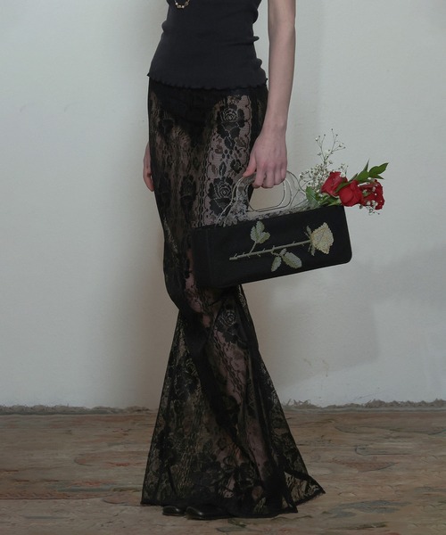 SCULPTOR（スカルプター）の「Table Cloth Maxi Skirt/テーブルクロス