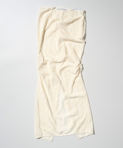 スカルプター SCULPTOR テーブルクロスマキシスカート SCULPTOR（スカルプター）の「Table Cloth Maxi Skirt/テーブル