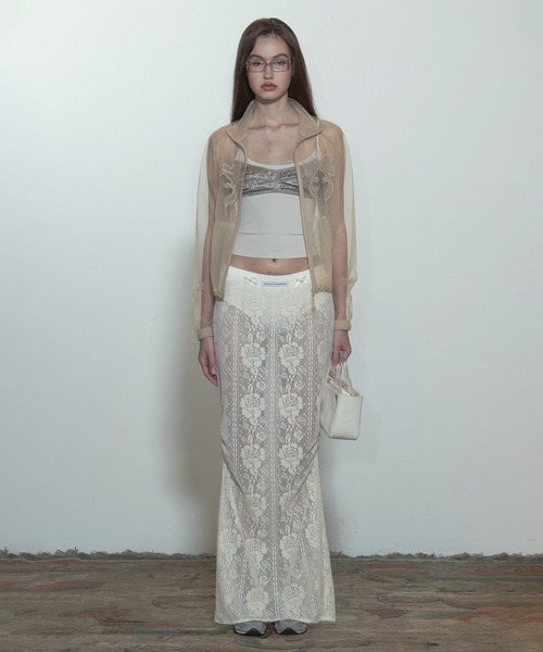 スカルプター SCULPTOR テーブルクロスマキシスカート SCULPTOR（スカルプター）の「Table Cloth Maxi Skirt/テーブル