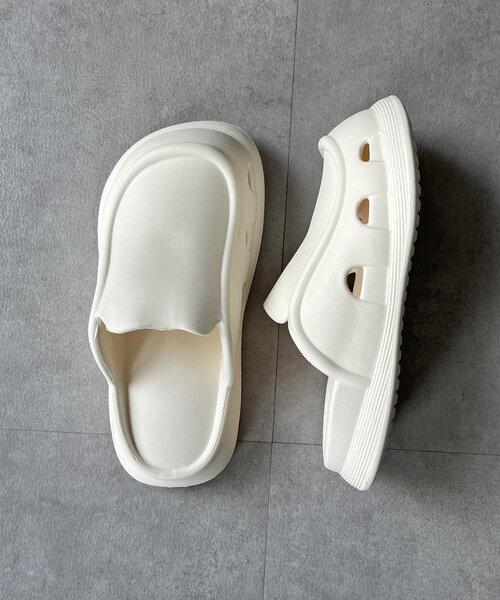 CPCM（シーピーシーエム）の「EVAクロッグサンダル（サンダル・メンズ・アイボリー/ブラック・X-SMALL/SMALL/LARGE/MEDIUM）」の10枚目の写真