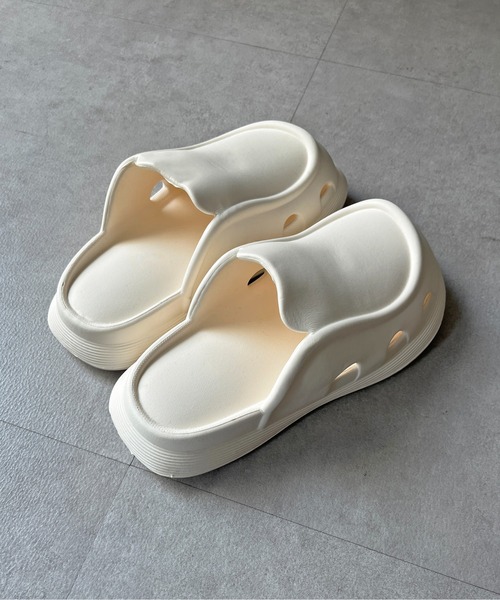 CPCM（シーピーシーエム）の「EVAクロッグサンダル（サンダル・メンズ・アイボリー/ブラック・X-SMALL/SMALL/LARGE/MEDIUM）」の13枚目の写真