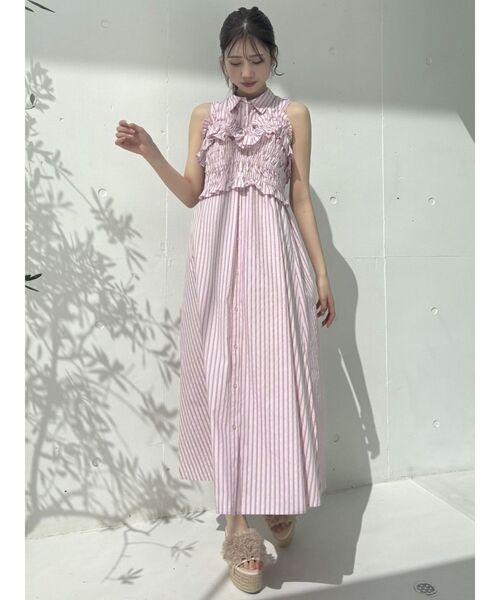 dazzlin（ダズリン）の「チュールギャザージュートウェッジ