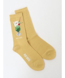 クリームソーダ柄ソックス