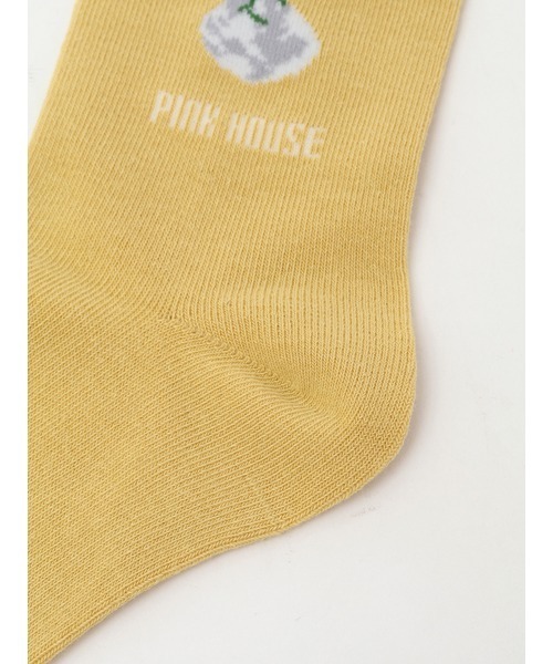 PINK HOUSE（ピンクハウス）の「クリームソーダ柄ソックス（ソックス/靴下・レディース・レッド/ブラック/アイボリー/ミント/ライトイエロー・フリー）」の13枚目の写真