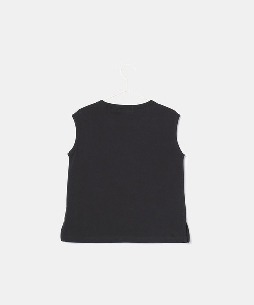 ROPE' PICNIC(ロペピクニック)の「【KIDS】UNISEXゆるっとタンクトップ/接触冷感(Tシャツ/カットソー・キッズ・チャコールグレー/オフホワイト/ピンク・L/M/S)」の16枚目の写真